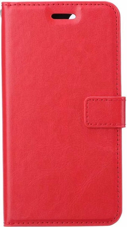 Forterra iPhone 11 Pro Hoesje Bookcase Cover met Kaarthouder - Rood
