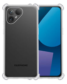 Forterra Fairphone 5 Hoesje Shockproof Backcover Siliconen - Transparant