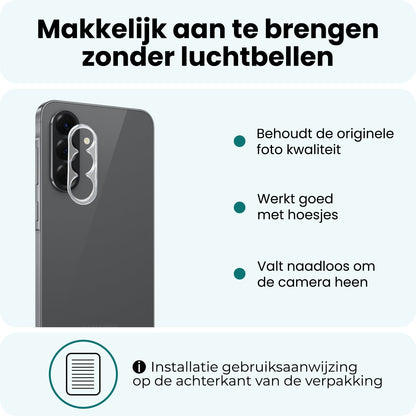 Forterra Samsung A37 Camera Screenprotector Gehard Glas