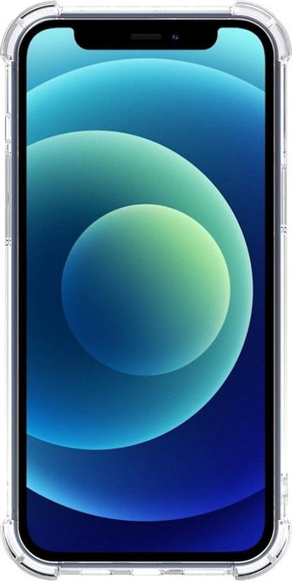 Forterra iPhone 12 Pro Hoesje Shockproof Backcover Siliconen - Transparant