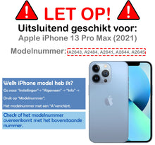Forterra iPhone 13 Pro Max Screenprotector Gehard Glas - Volledige dekking