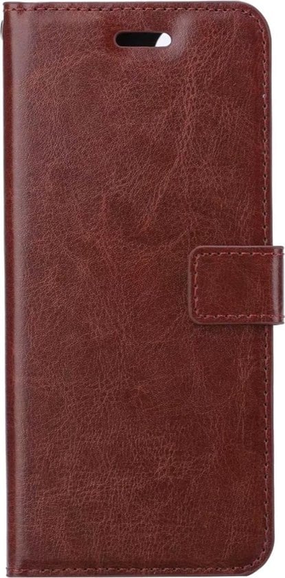 Forterra Samsung A22 5G Hoesje Bookcase Cover met Kaarthouder - Bruin