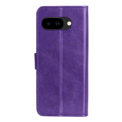 Forterra Google Pixel 9a Hoesje Bookcase Cover met Kaarthouder - Paars