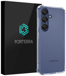 Forterra Samsung A16 Hoesje Shockproof Backcover Siliconen - Transparant