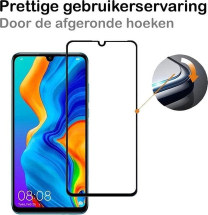 Forterra Huawei P30 Lite Screenprotector Gehard Glas - Full Screen