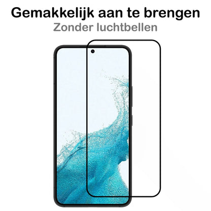 Forterra Samsung S22 Plus Screenprotector Gehard Glas - Full Screen