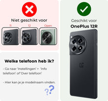Forterra OnePlus 12R Hoesje Shockproof Backcover Siliconen - Transparant