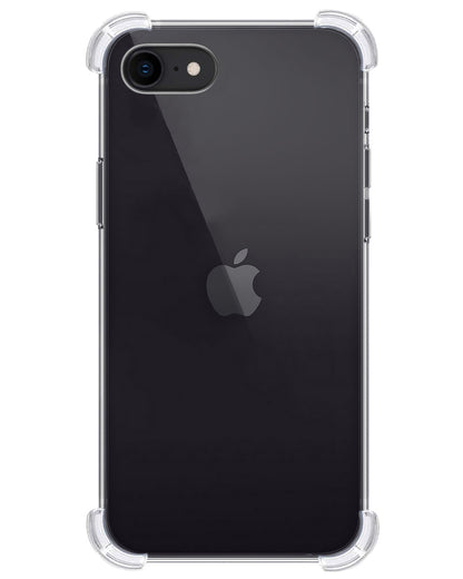 Forterra iPhone SE 2022 Hoesje Shockproof Backcover Siliconen - Transparant