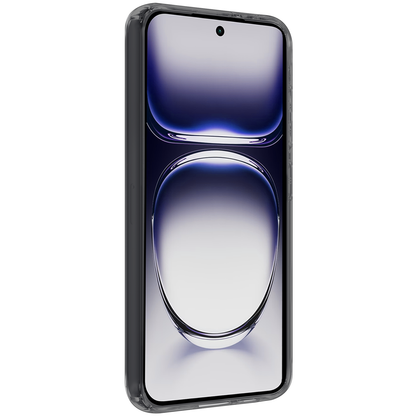 Forterra OPPO Reno 12 Hoesje Siliconen Backcover Lichtgewicht - Transparant