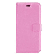 Forterra iPhone SE 2020 Hoesje Bookcase Cover met Kaarthouder - Lichtroze