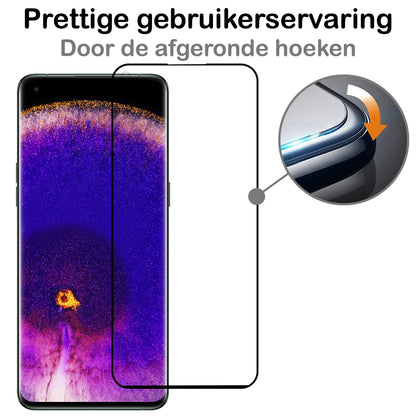 Forterra OPPO Find X5 Pro Screenprotector Gehard Glas - Anti-kras