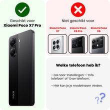Forterra Xiaomi Poco X7 Pro Screenprotector Gehard Glas - Anti-kras