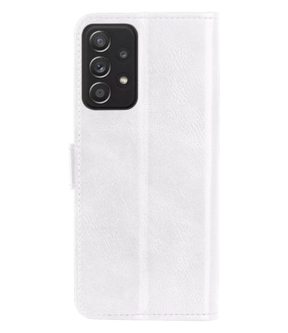 Forterra Samsung A23 Hoesje Bookcase Cover met Kaarthouder - Wit