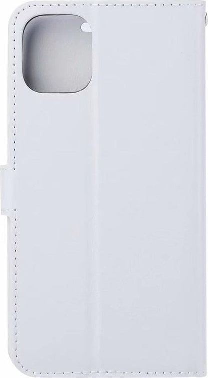 Forterra iPhone 11 Pro Max Hoesje Bookcase Cover met Kaarthouder - Wit