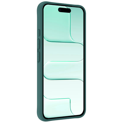 Forterra iPhone Air Hoesje Siliconen Backcover Lichtgewicht - Donkergroen