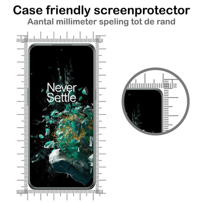 Forterra OnePlus 10T Screenprotector Gehard Glas - Anti-kras