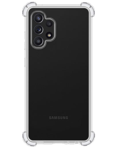 Forterra Samsung A13 4G Hoesje Shockproof Backcover Siliconen - Transparant