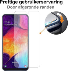 Forterra Samsung A40 Screenprotector Gehard Glas - Anti-kras