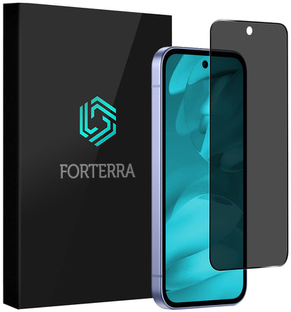 Forterra Google Pixel 9a Screenprotector Gehard Glas - Privacy