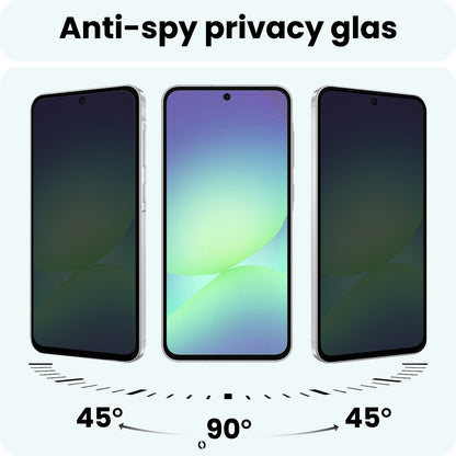 Forterra Samsung A56 Screenprotector Gehard Glas - Privacy