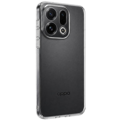 Forterra OPPO Find X9 Hoesje Siliconen Backcover Lichtgewicht - Transparant