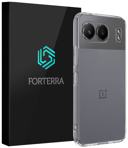 Forterra OnePlus Nord 4 Hoesje Siliconen Backcover Lichtgewicht - Transparant
