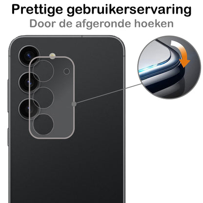 Forterra Samsung S23 Camera Screenprotector Gehard Glas