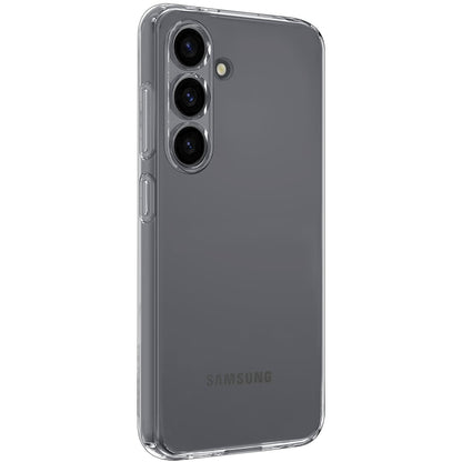 Forterra Samsung S25 Hoesje Siliconen Backcover Lichtgewicht - Transparant