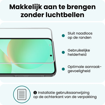 Forterra Samsung A36 Screenprotector Gehard Glas - Anti-kras