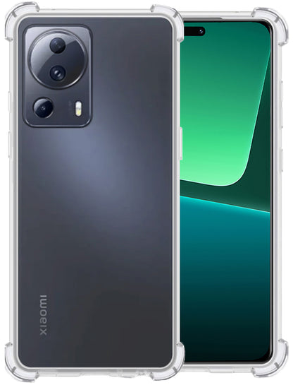 Forterra Xiaomi 13 Lite Hoesje Shockproof Backcover Siliconen - Transparant