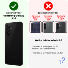 Forterra Samsung A26 Hoesje Siliconen Backcover Lichtgewicht - Donkergroen