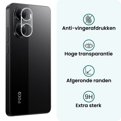 Forterra Xiaomi Poco X7 Pro Camera Screenprotector Gehard Glas