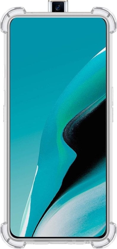 Forterra OPPO Reno 2Z Hoesje Shockproof Backcover Siliconen - Transparant