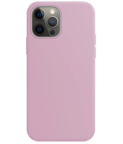 Forterra iPhone 14 Pro Hoesje Siliconen Backcover Lichtgewicht - Lila