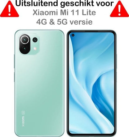 Forterra Xiaomi Mi 11 Lite Screenprotector Gehard Glas - Anti-kras
