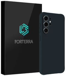 Forterra Samsung S26 Ultra Hoesje Siliconen Backcover Lichtgewicht - Donkerblauw