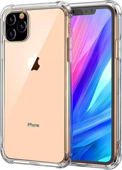 Forterra iPhone 11 Pro Max Hoesje Shockproof Backcover Siliconen - Transparant
