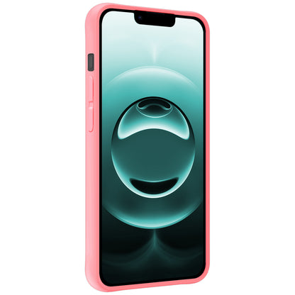 Forterra iPhone 16e Hoesje Siliconen Backcover Lichtgewicht - Lichtroze