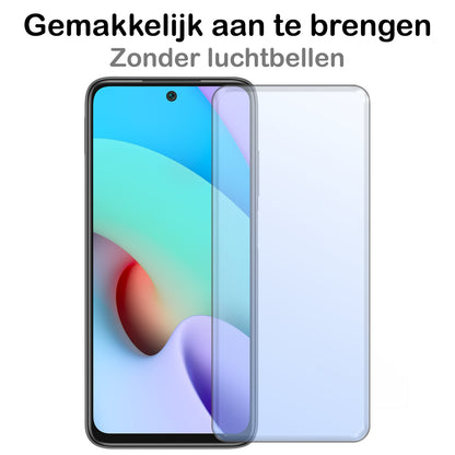 Forterra Xiaomi Redmi 10 2022 Screenprotector Gehard Glas - Anti-kras