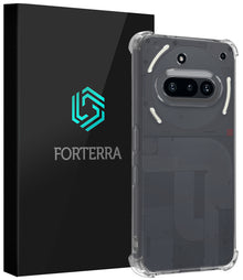 Forterra Nothing Phone 3a Hoesje Shockproof Backcover Siliconen - Transparant