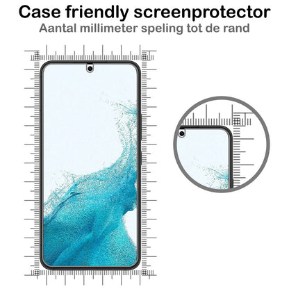 Forterra Samsung S22 Plus Screenprotector Gehard Glas - Anti-kras