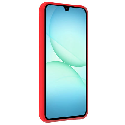 Forterra Samsung A17 Hoesje Siliconen Backcover Lichtgewicht - Rood