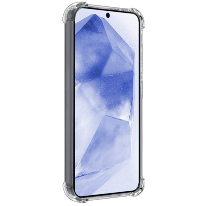 Forterra Samsung A55 Hoesje Kaarthouder Backcover Shockproof - Transparant