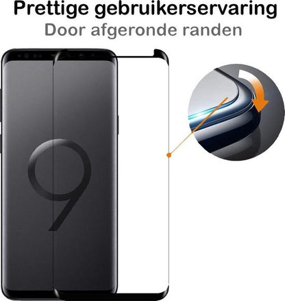 Forterra Samsung S9 Screenprotector Gehard Glas - Full Screen