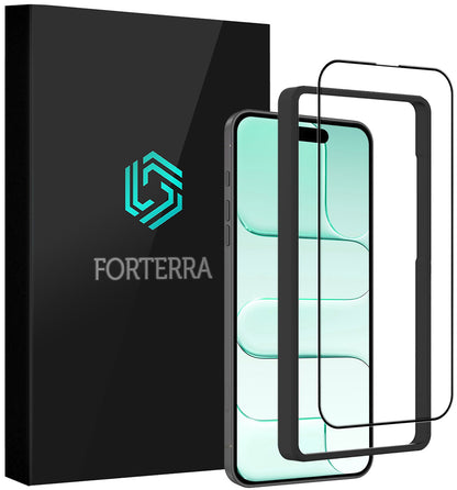 Forterra iPhone Air Screenprotector Gehard Glas met Installatieframe