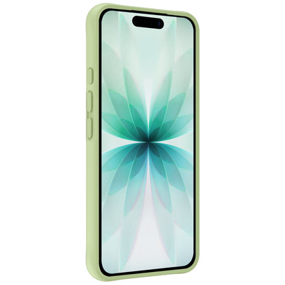 Forterra iPhone 17 Hoesje Siliconen Backcover Lichtgewicht - Groen