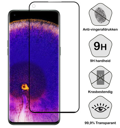 Forterra OPPO Find X5 Screenprotector Gehard Glas - Full Screen