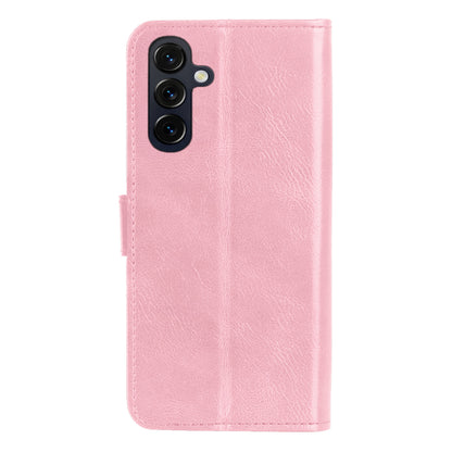 Forterra Samsung A27 Hoesje Bookcase Cover met Kaarthouder - Lichtroze
