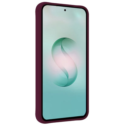 Forterra Samsung S26 Ultra Hoesje Siliconen Backcover Lichtgewicht - Aubergine