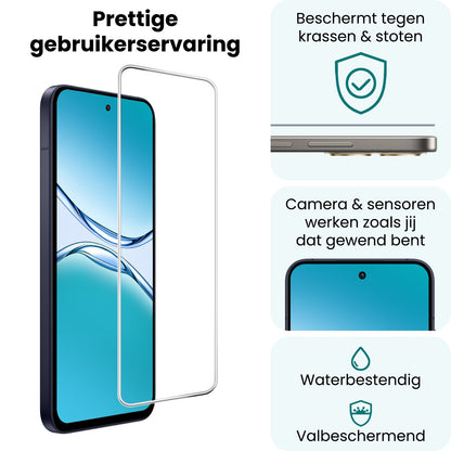 Forterra OPPO A5 Pro Screenprotector Gehard Glas - Anti-kras